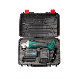 FAVOURITE Угловая шлифовальная машина аккумуляторная 21В, 2/4Ач, бесщет. OBS 21 FG 125C