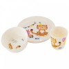 Набор детской посуды Lalababy Play with Me Tiger (тарелка, миска, стакан) LA2055