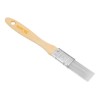 Кисть плоская для лаков Евро 3/4, искусственная щетина, деревянная ручка MTX 83084