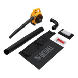 Denzel Воздуходувка-пылесос бензиновая GL-260, 26 см3, 1 л.с. 57902