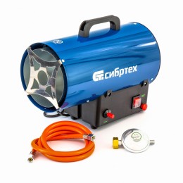 Сибртех Газовая тепловая пушка СТГ-10, 10 кВт, 300 м3/ч, пропан-бутан 96451