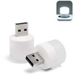 Ночник 1w USB белый 96856