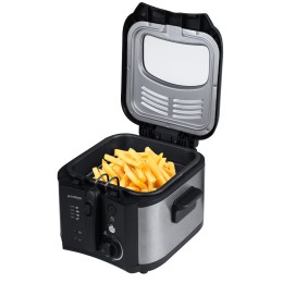 Endever Фритюрница Skyline FR-115 черно-стальной