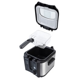 Endever Фритюрница Skyline FR-115 черно-стальной