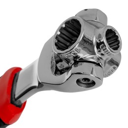 Matrix Ключ универсальный 48 в 1, СrV, 8-19мм, Spline 14999