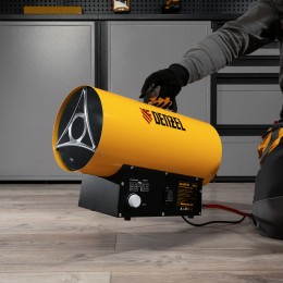 Denzel Газовая тепловая пушка GHG-30i, 30 кВт, цифровой термостат, пропан-бутан 96471