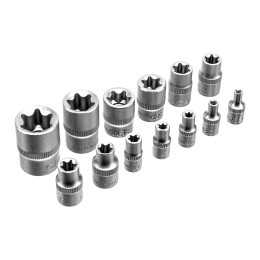 Сибртех Набор инструментов, 1/2, 3/8, 1/4, пластиковый кейс 171 предм. 14171