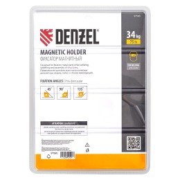 DENZEL Фиксатор магнитный для сварочных работ усилие 75 LB 97560