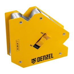 DENZEL Фиксатор магнитный отключаемый для сварочных работ усилие 55 LB, 45х90х135 град. 97564