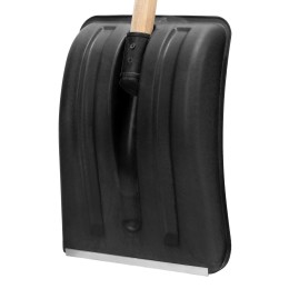 Sparta Лопата для уборки снега полипропиленовая, 275х365х870 мм, деревянный черенок, Россия 61653