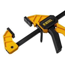 Denzel Струбцина F-образная, быстрозажимная, 300 х 55 мм, усиленный нейлоновый корпус 20502