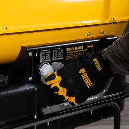 Denzel Дизельная тепловая пушка NHG-20i, 20 кВт, 600 м3/ч, непрямой нагрев, цифровой термостат 96491