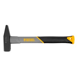 Denzel Молоток слесарный, 500 г, кованый, фибергласовая рукоятка c TPR покрытием 10485