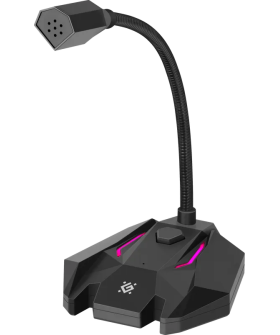 Defender Игровой микрофон (64610) Tone GMC 100 USB, LED, провод 1.5 м