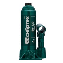 Сибртех Домкрат гидравлический бутылочный, 4 т, 180-320 мм 50802