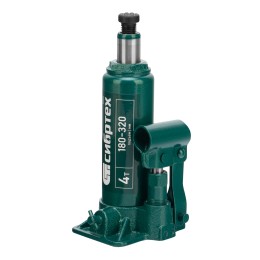 Сибртех Домкрат гидравлический бутылочный, 4 т, 180-320 мм 50802