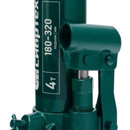 Сибртех Домкрат гидравлический бутылочный, 4 т, 180-320 мм 50802