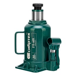 Сибртех Домкрат гидравлический бутылочный, 20 т, 215-405 мм 50809