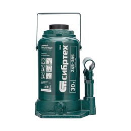 Сибртех Домкрат гидравлический бутылочный, 30 т, 245-385 мм 50810