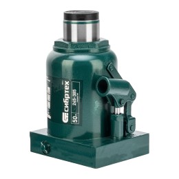 Сибртех Домкрат гидравлический бутылочный, 50 т, 245-385 мм 50811