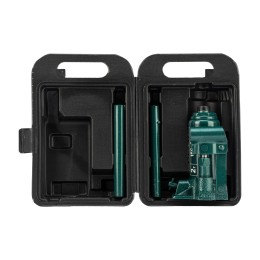 Сибртех Домкрат гидравлический бутылочный, 2 т, 150-280 мм, в пласт. кейсе 50812