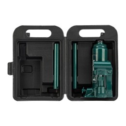 Сибртех Домкрат гидравлический бутылочный, 3 т, 180-320 мм, в пласт. кейсе 50813