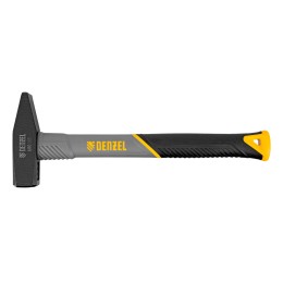 Denzel Молоток слесарный, 600 г, кованый, фибергласовая рукоятка c TPR покрытием 10486