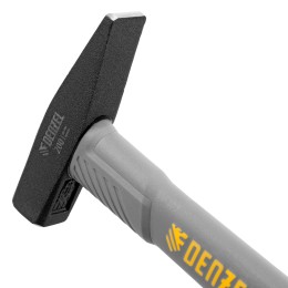 Denzel Молоток слесарный, 200 г, кованый, фибергласовая рукоятка c TPR покрытием 10482