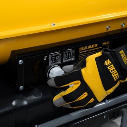 Denzel Дизельная тепловая пушка NHG-30i, 30 кВт, 750 м3/ч, непрямой нагрев, цифровой термостат 96492