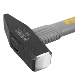 Denzel Молоток слесарный, 800 г, кованый, фибергласовая рукоятка c TPR покрытием 10488