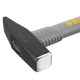 Denzel Молоток слесарный, 500 г, кованый, фибергласовая рукоятка c TPR покрытием 10485