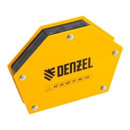 DENZEL Фиксатор магнитный для сварочных работ усилие 75 LB, 30х45х60х75х90х135 град. 97556