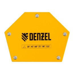 DENZEL Фиксатор магнитный для сварочных работ усилие 75 LB, 30х45х60х75х90х135 град. 97556