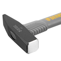 Denzel Молоток слесарный, 400 г, кованый, фибергласовая рукоятка c TPR покрытием 10484