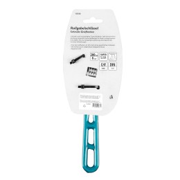 Gross Ключ разводной 200 мм, CrV, облегченный 15558