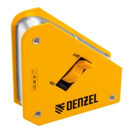 DENZEL Фиксатор магнитный отключаемый для сварочных работ усилие 30 LB, 45х90 град. 97561