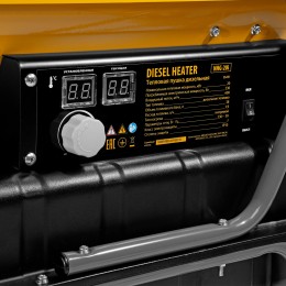 Denzel Дизельная тепловая пушка NHG-20i, 20 кВт, 600 м3/ч, непрямой нагрев, цифровой термостат 96491