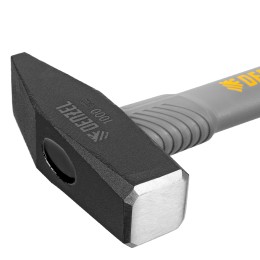 Denzel Молоток слесарный, 1000 г, кованый, фибергласовая рукоятка c TPR покрытием 10490