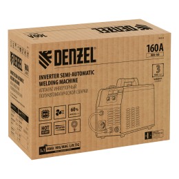 Denzel Аппарат полуавтомат. (без газа и с газом) IMIG-160 Synergy, 160 А 94314