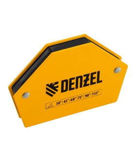 DENZEL Фиксатор магнитный для сварочных работ усилие 25 LB, 30х45х60х75х90х135 град. 97552