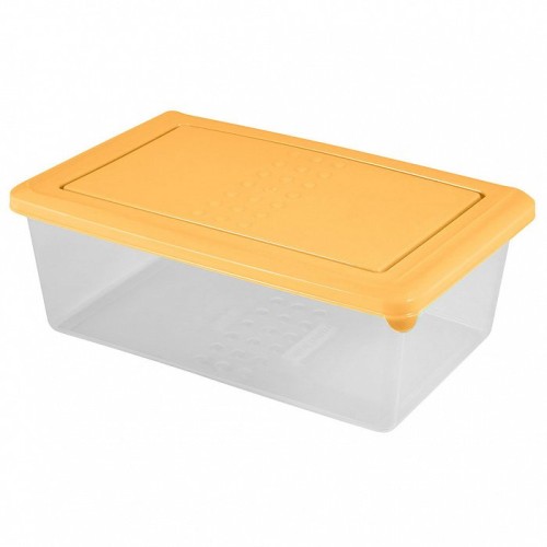 Контейнер для продуктов Asti прямоугольный 1,05 л 221100204/01 бледно-желтый
