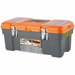 DELTA Ящик для инструментов Blocker Expert 20 с металлическим замком BR3931СРСВЦОР серо-свинцовый/оранжевый