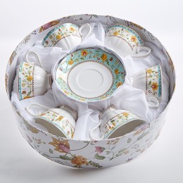 BEATRIX Набор чайный 12 предметов МР059P/6 Сиенна в подарочной коробке