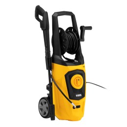 Denzel Моечная машина высокого давления R-170D, 2000 Вт, 170 бар, 360 л/ч, с барабаном 58229