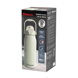 Sakura Термобутылка нерж.колба 0,9л. TM-02-900W