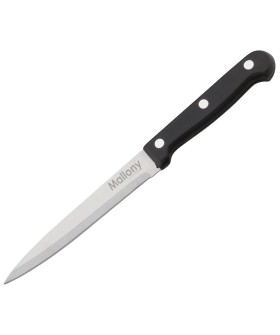 MALLONY Нож с бакелитовой рукояткой MAL-05B универсальный, 12 см 985305-SK