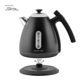GALAXY Чайник электрический LINE GL0343/чёрный нефрит