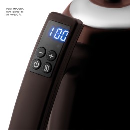 GALAXY Чайник электрический LINE GL0343/горький шоколад
