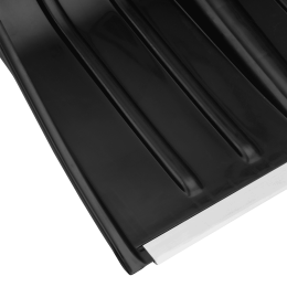 Сибртех Лопата для уборки снега, полипропилен, 405х410х1470 мм, деревянный черенок 61688