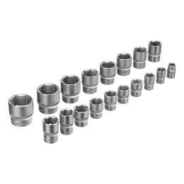 Сибртех Набор инструментов, 1/2", 3/8", 1/4", пластиковый кейс 160 предм. 14172